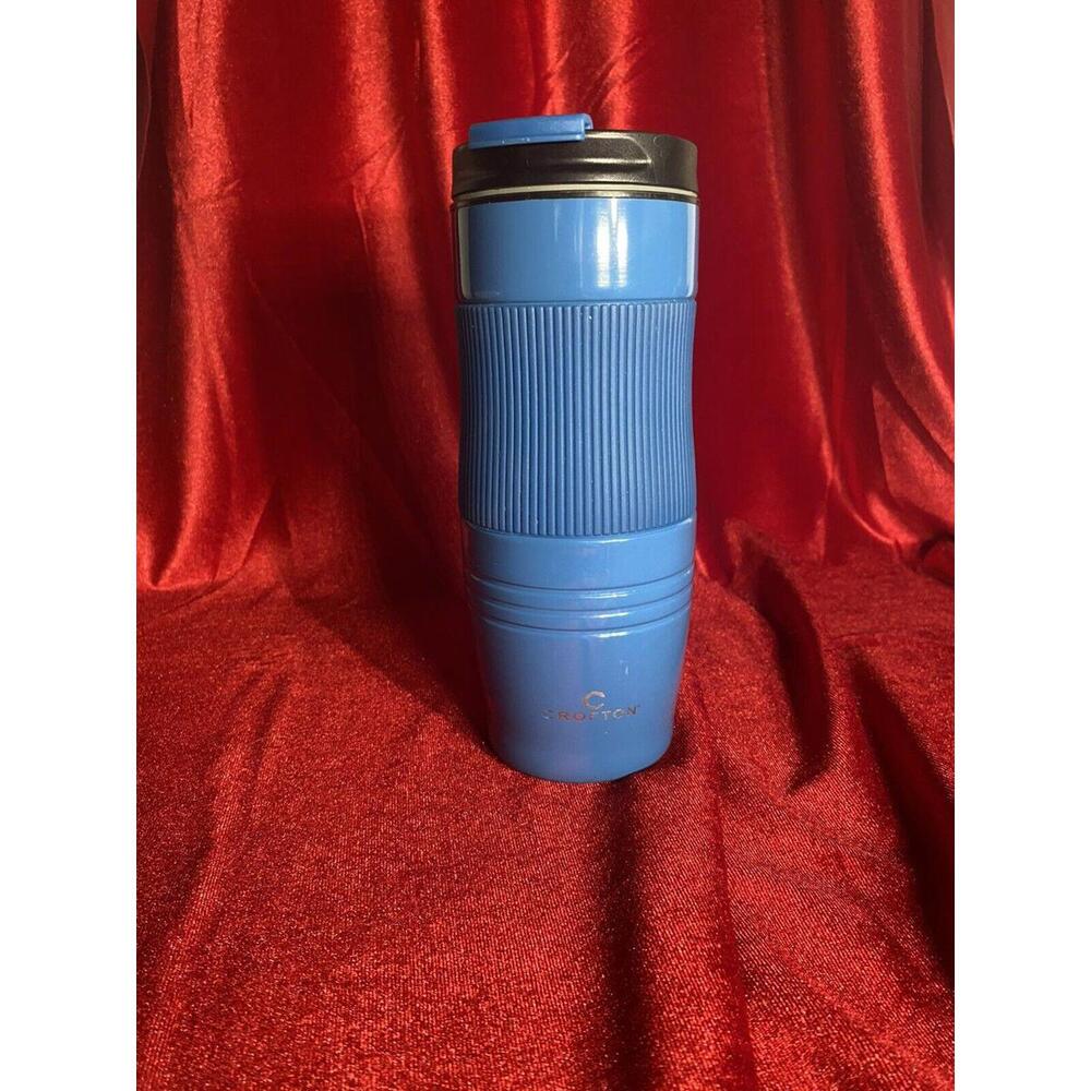 Coffee Mug Cup Hot Cold Crofton Blue Rare Color Tumbler